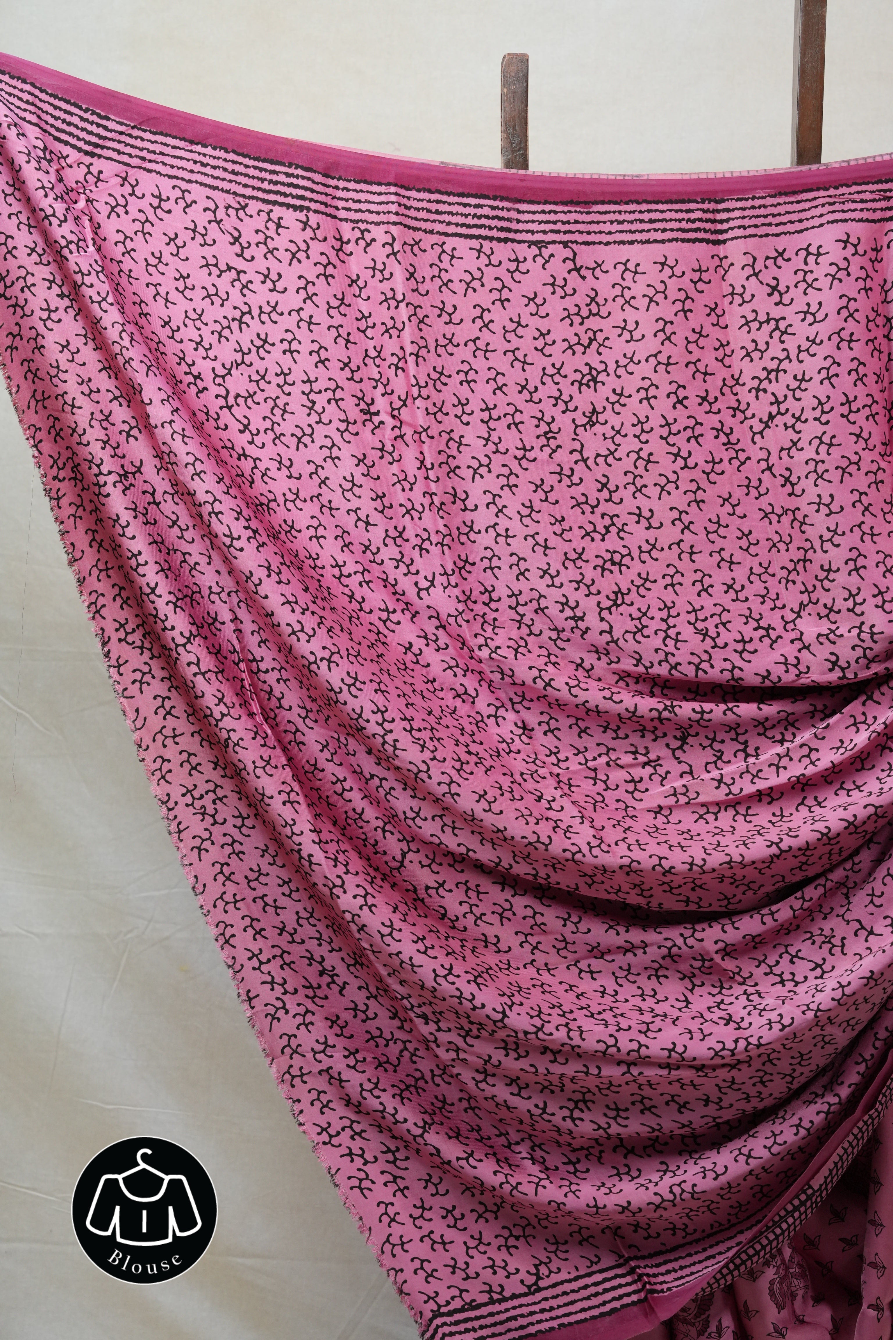 Pink HBP Modal Silk Saree - SRPMSS337