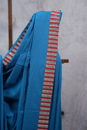 Blue HBP Cotton Saree - SRBCS2264