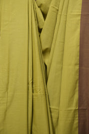 Mehandi Cotton Ilkal Saree - SRMCIS1049