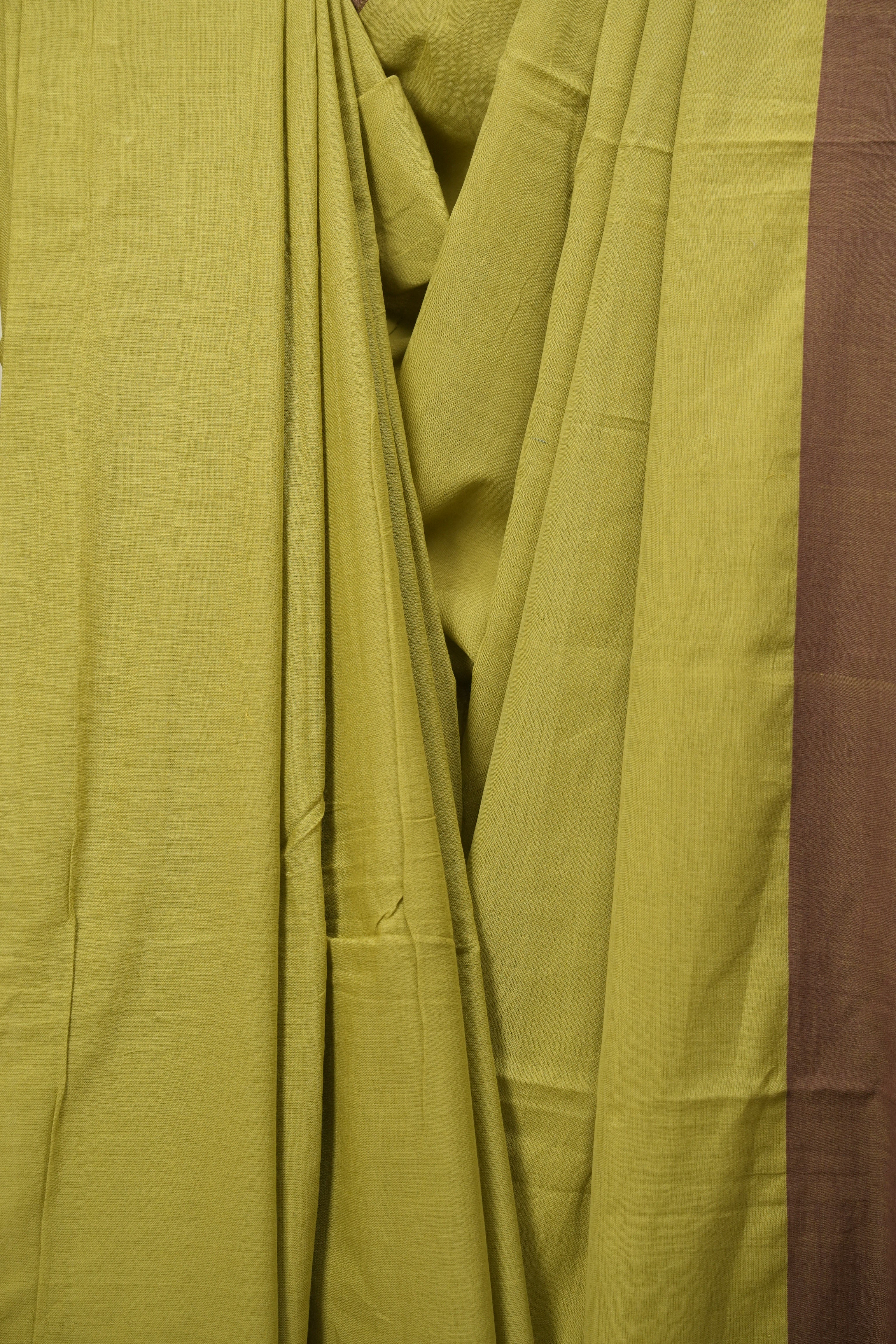 Mehandi Cotton Ilkal Saree - SRMCIS1049
