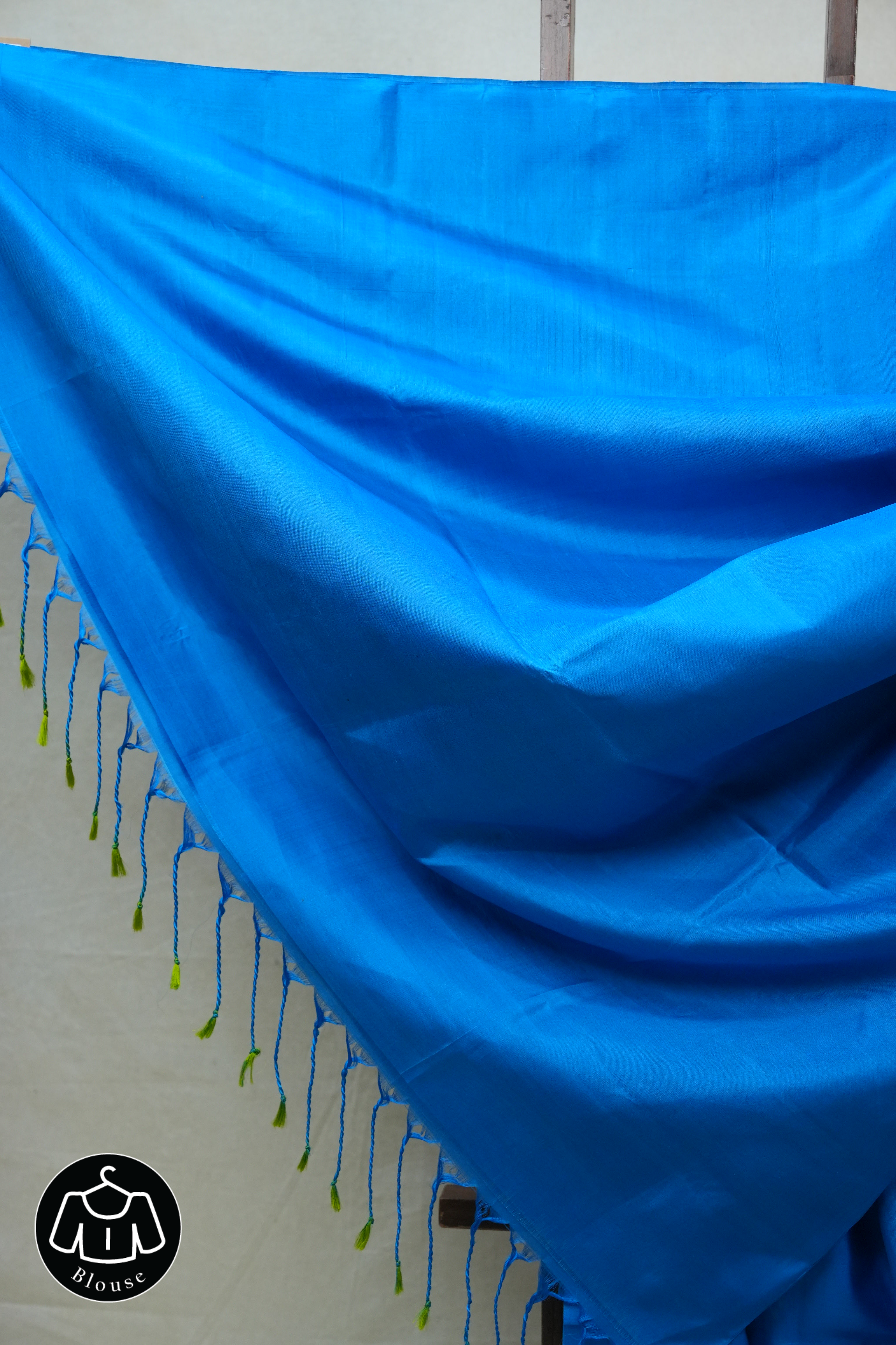 Blue Soft Silk Saree - SRBSSS276
