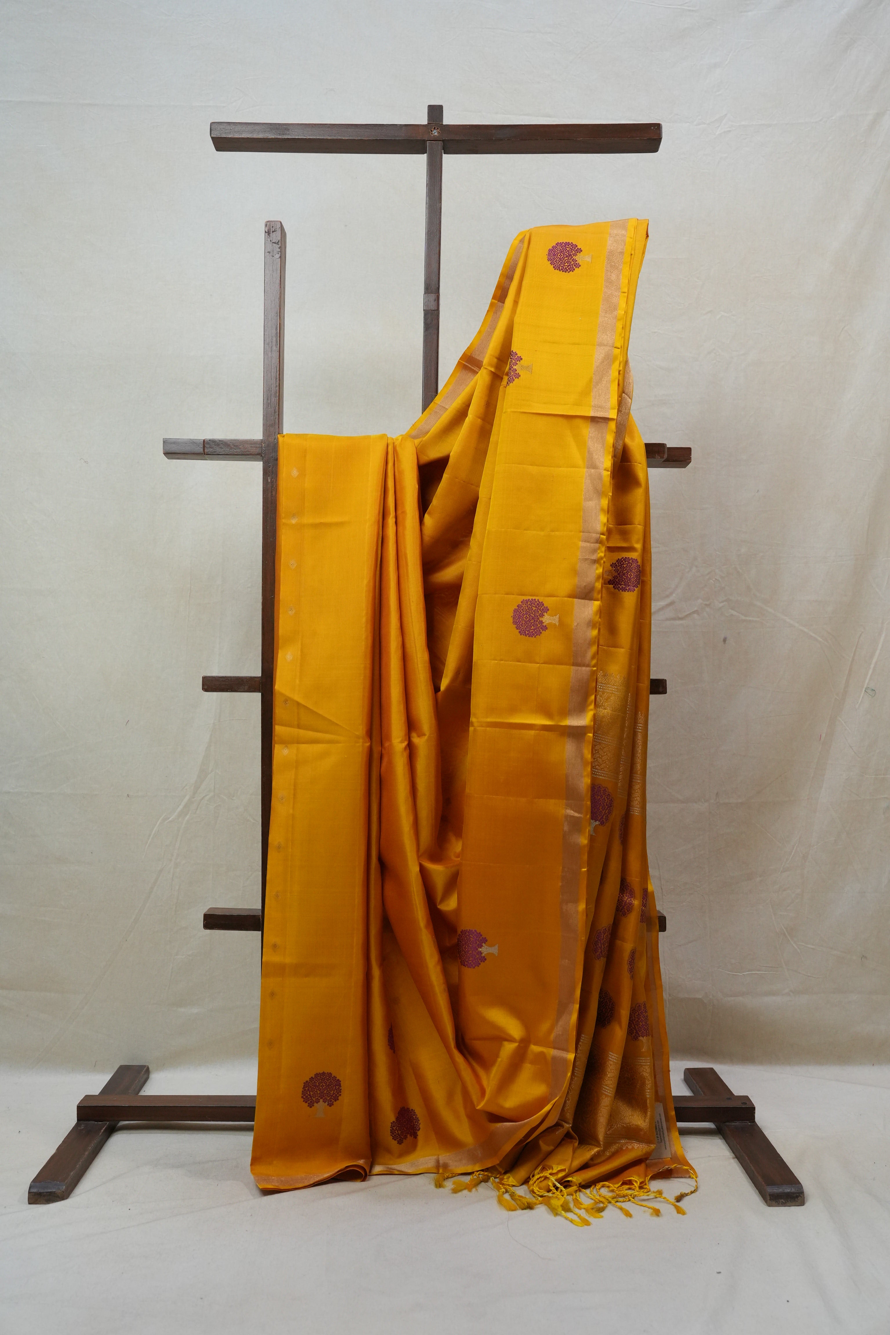 Yellow Soft Silk Saree - SRYSSS269