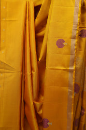 Yellow Soft Silk Saree - SRYSSS269