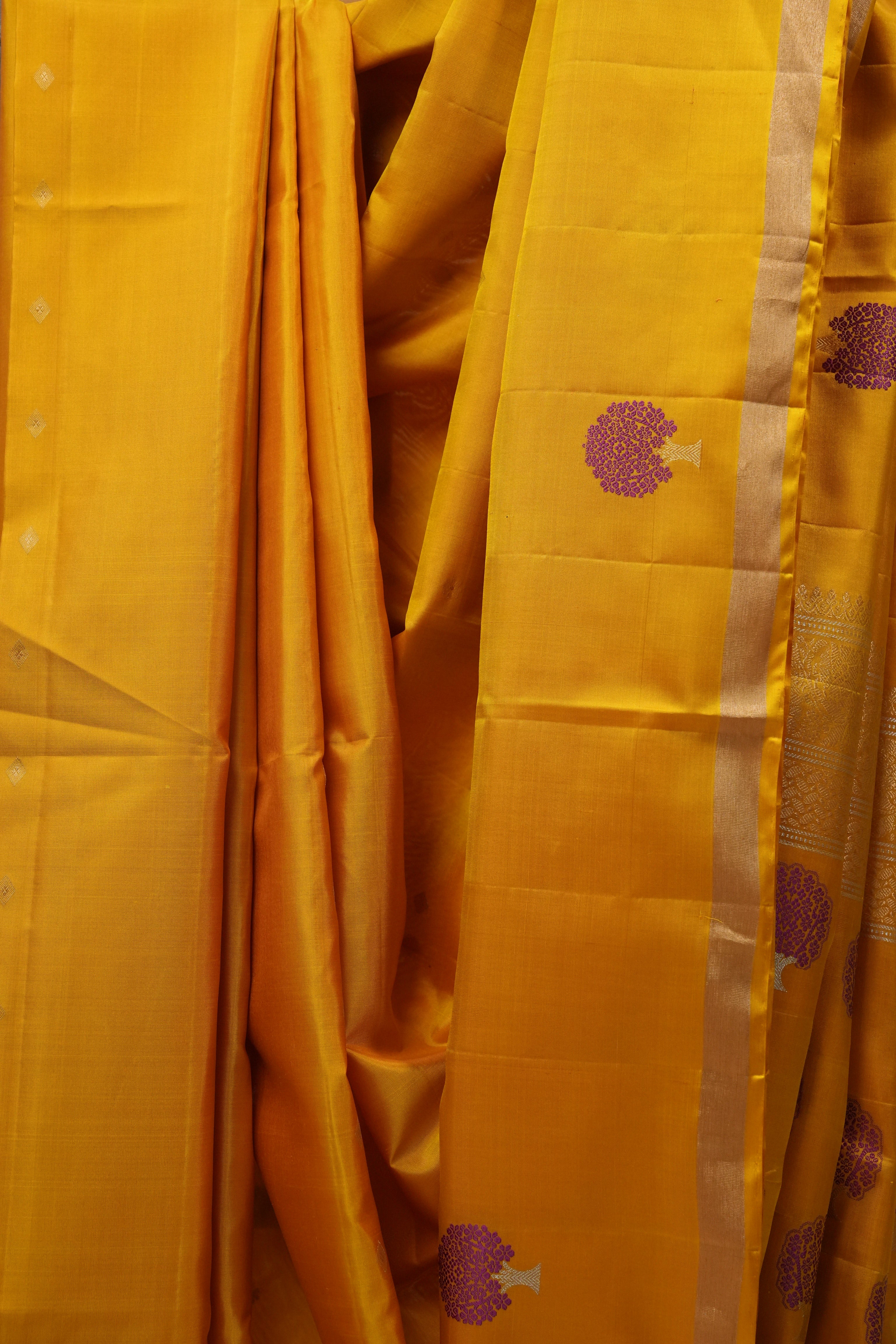 Yellow Soft Silk Saree - SRYSSS269