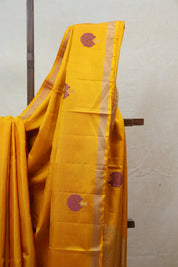 Yellow Soft Silk Saree - SRYSSS269