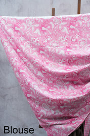 Light Brown HBP Cotton Saree - SRLBCS2263