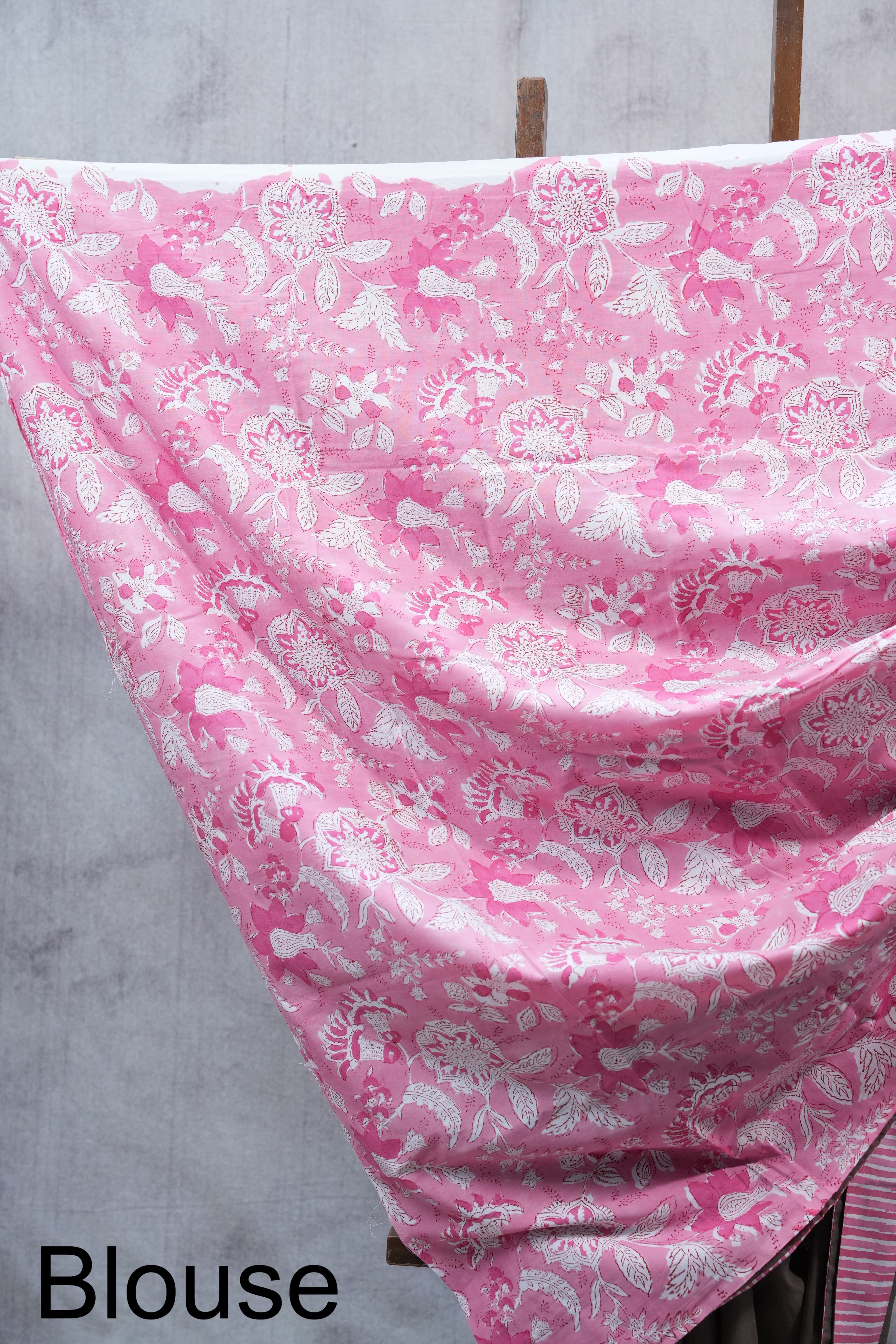 Light Brown HBP Cotton Saree - SRLBCS2263