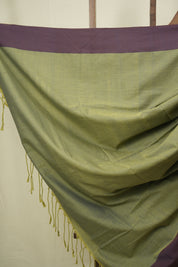 Mehandi Cotton Ilkal Saree - SRMCIS1049