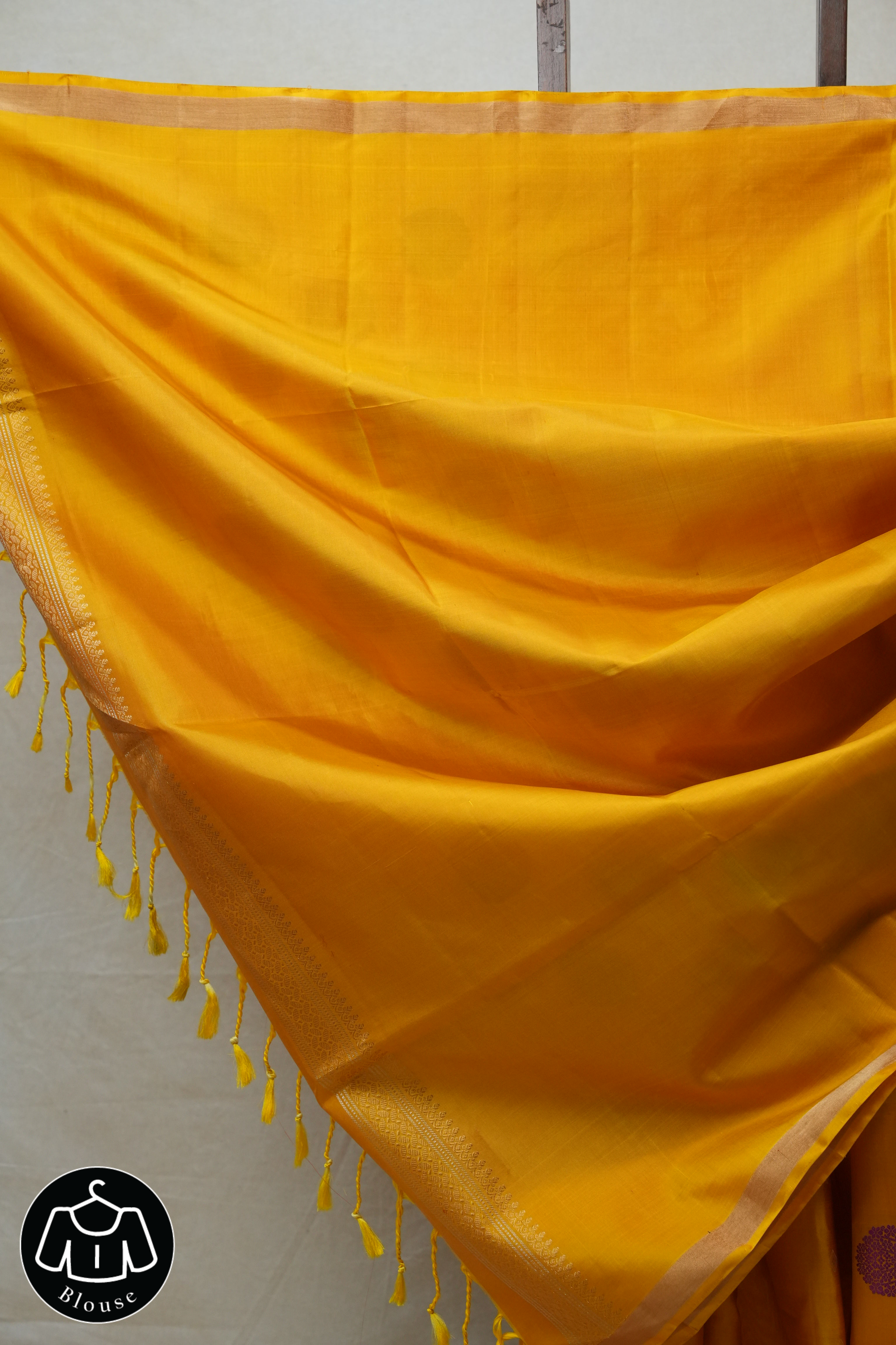 Yellow Soft Silk Saree - SRYSSS269