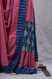 Pink HBP Cotton Saree - SRPCS2267