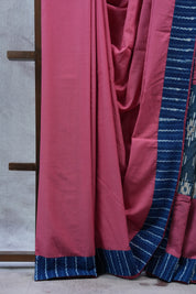 Pink HBP Cotton Saree - SRPCS2267