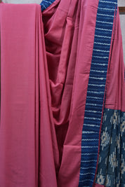 Pink HBP Cotton Saree - SRPCS2267