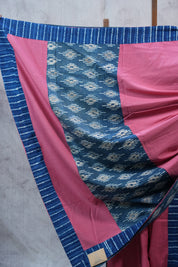 Pink HBP Cotton Saree - SRPCS2267