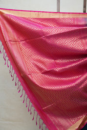 Peacock Blue Soft Silk Saree - SRPBSSS218