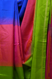 Green Soft Silk Saree - SRGSSS234