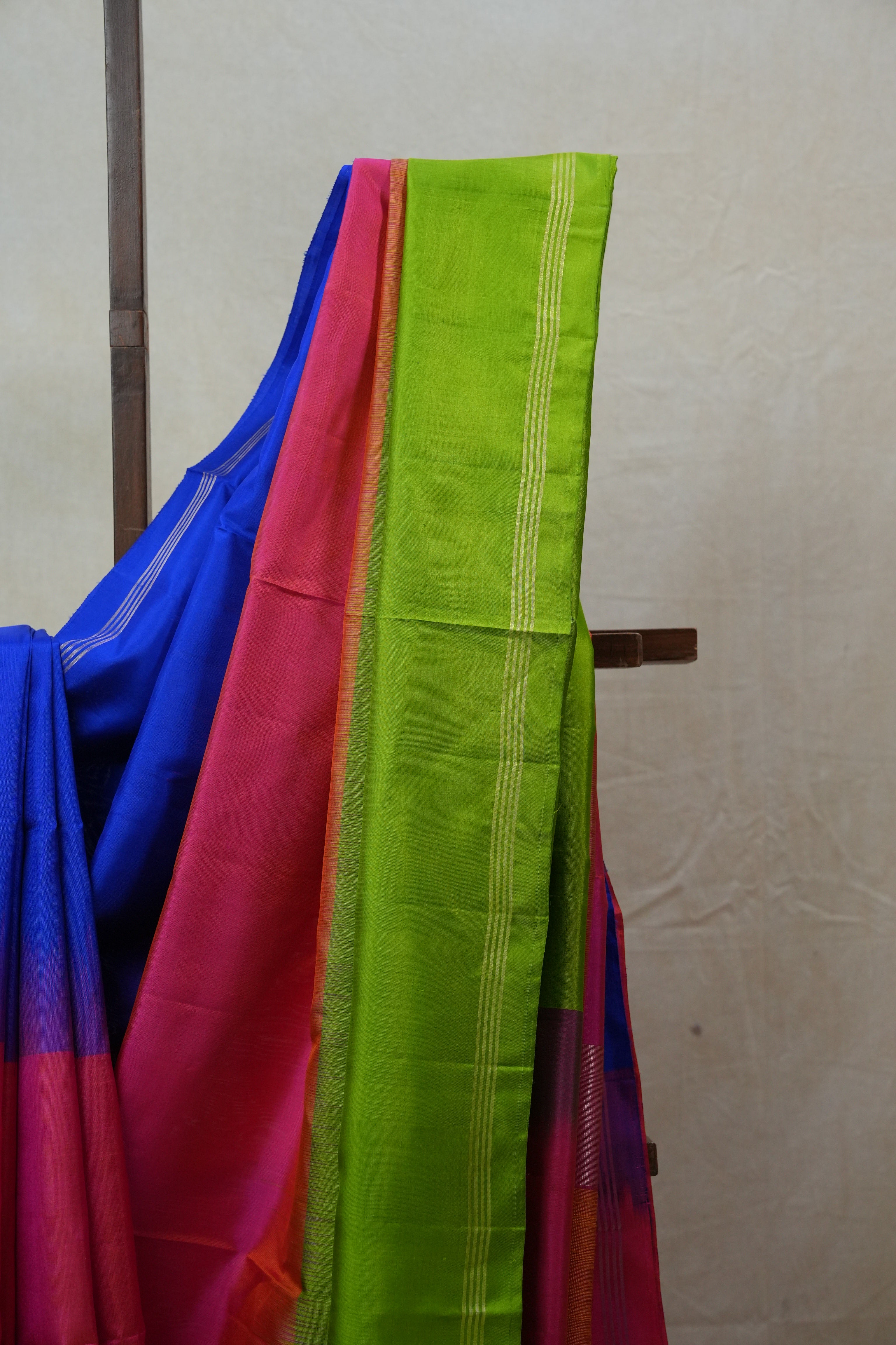 Green Soft Silk Saree - SRGSSS234