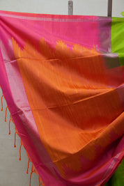 Green Soft Silk Saree - SRGSSS234