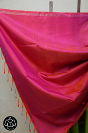 Green Soft Silk Saree - SRGSSS234