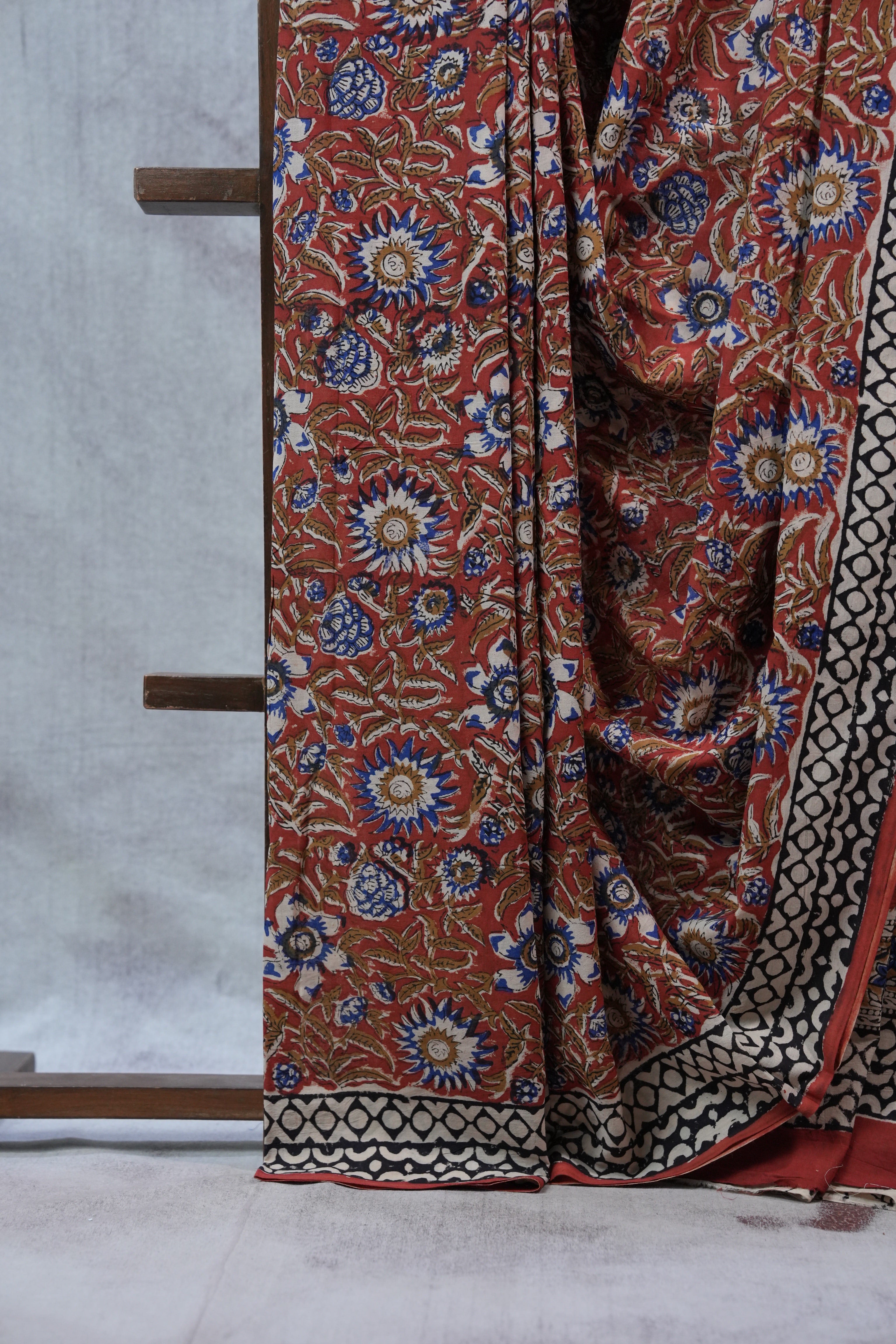 Maroon HBP Cotton Saree - SRMCS2257