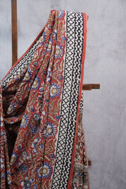 Maroon HBP Cotton Saree - SRMCS2257