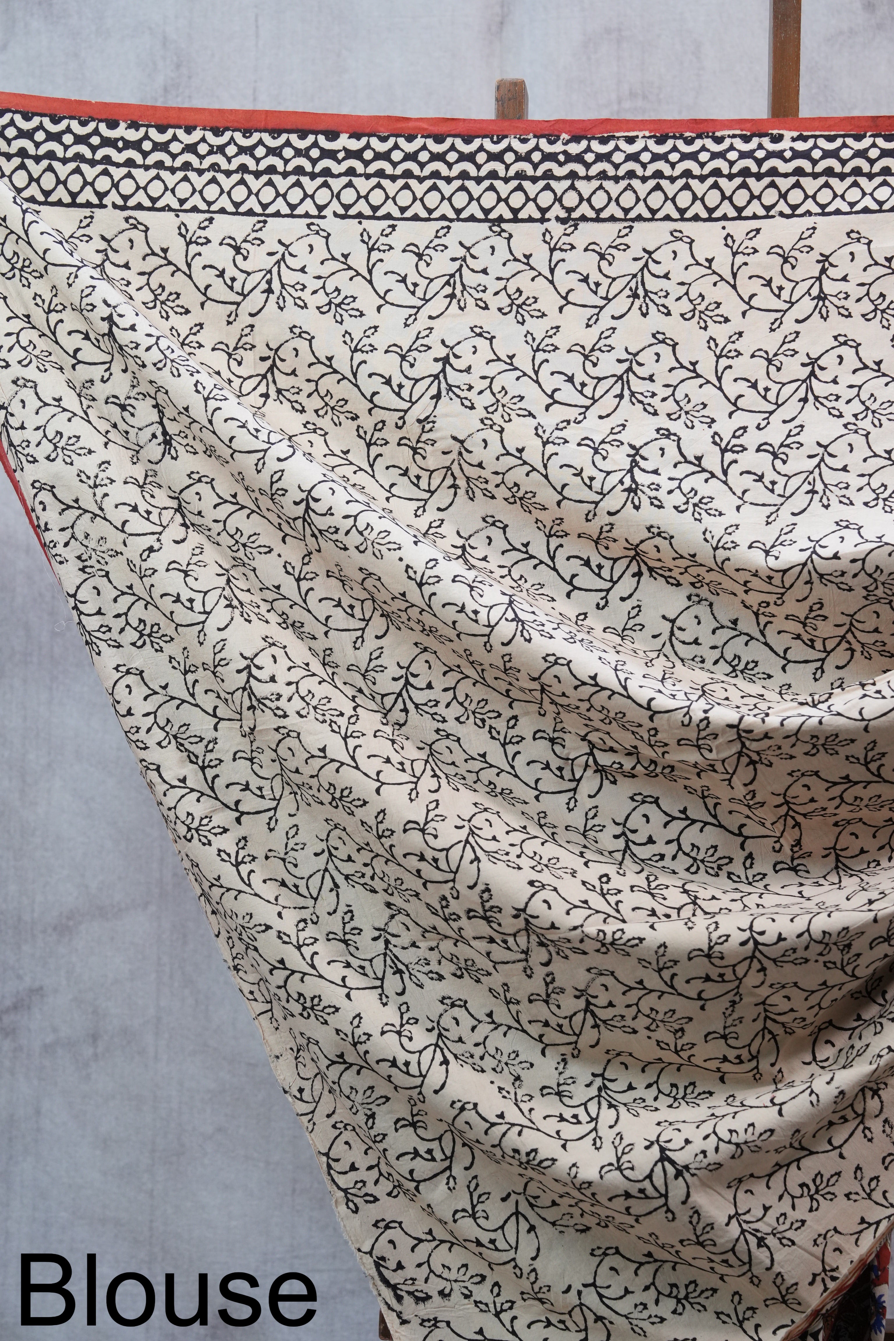 Maroon HBP Cotton Saree - SRMCS2257