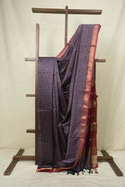 Lilac Maheshwari Saree - SRLMS1340