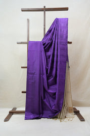 Purple Soft Silk Saree - SRPSSS256