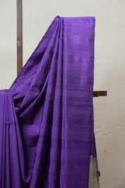 Purple Soft Silk Saree - SRPSSS256