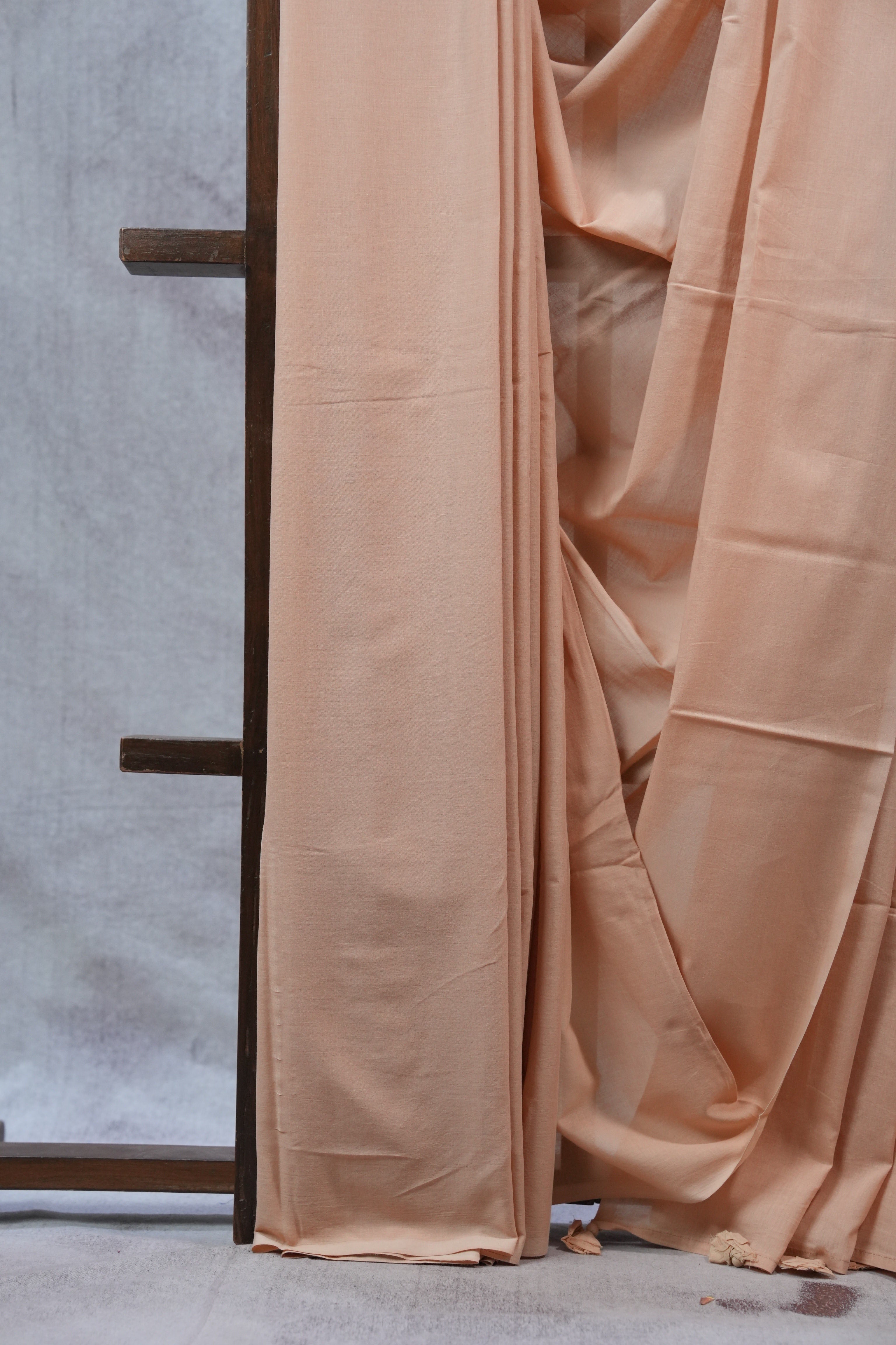 Peach Mul Cotton Saree - SRPMCS267