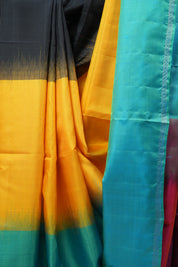 Yellow Soft Silk Saree - SRYSSS237