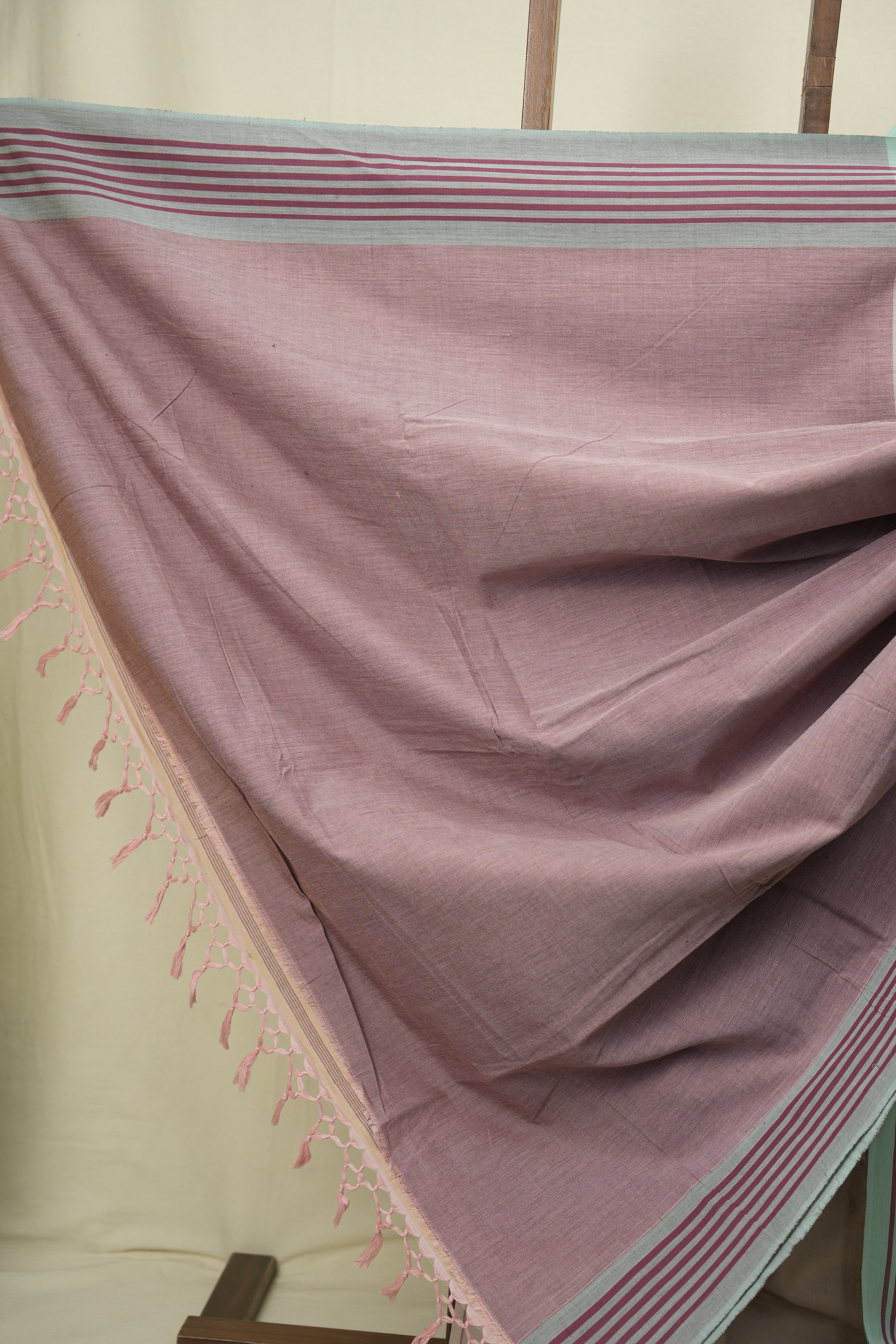 Beige Cotton Ilkal Saree - SRBCIS1061