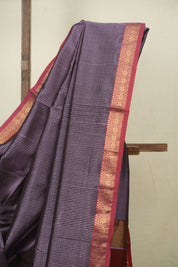 Lilac Maheshwari Saree - SRLMS1340