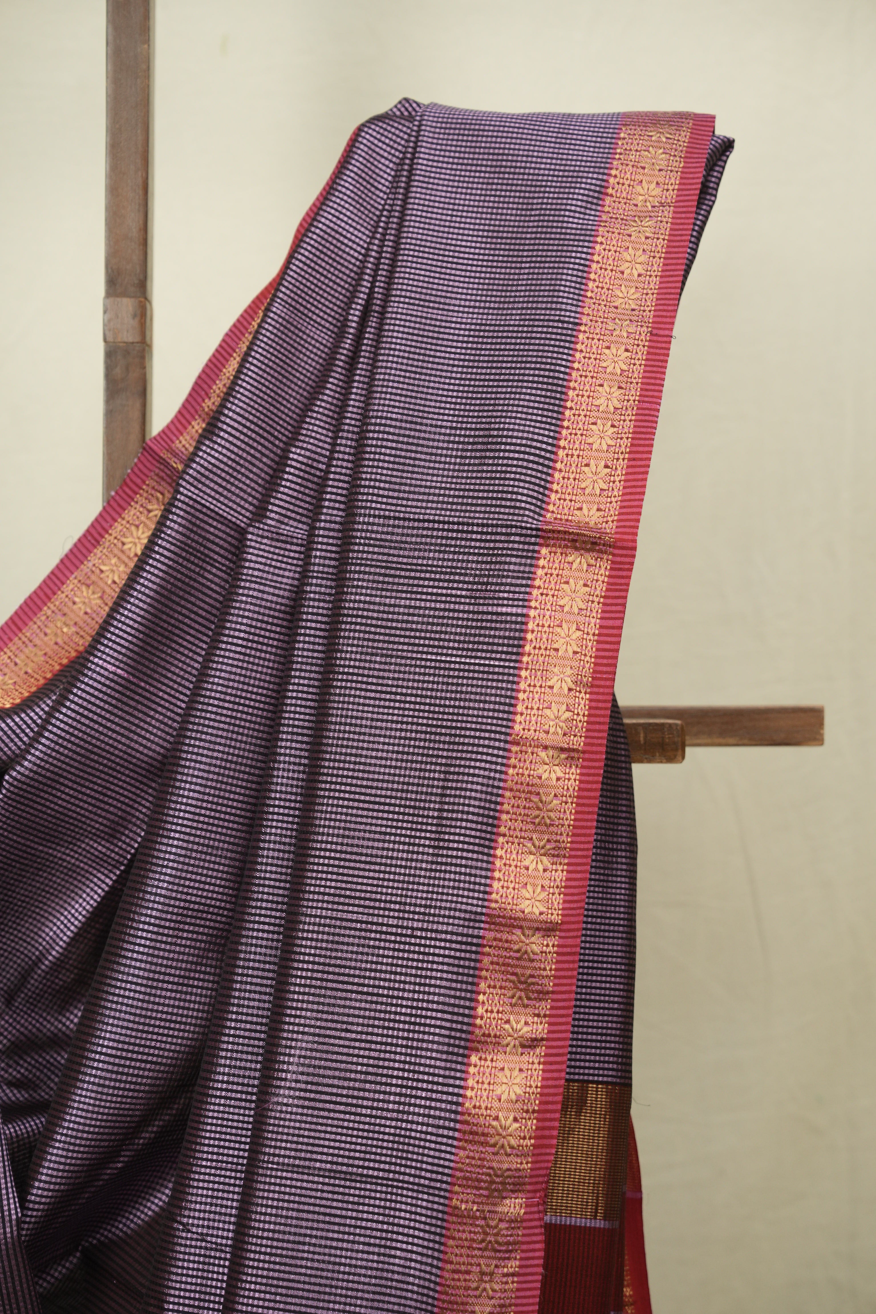 Lilac Maheshwari Saree - SRLMS1340