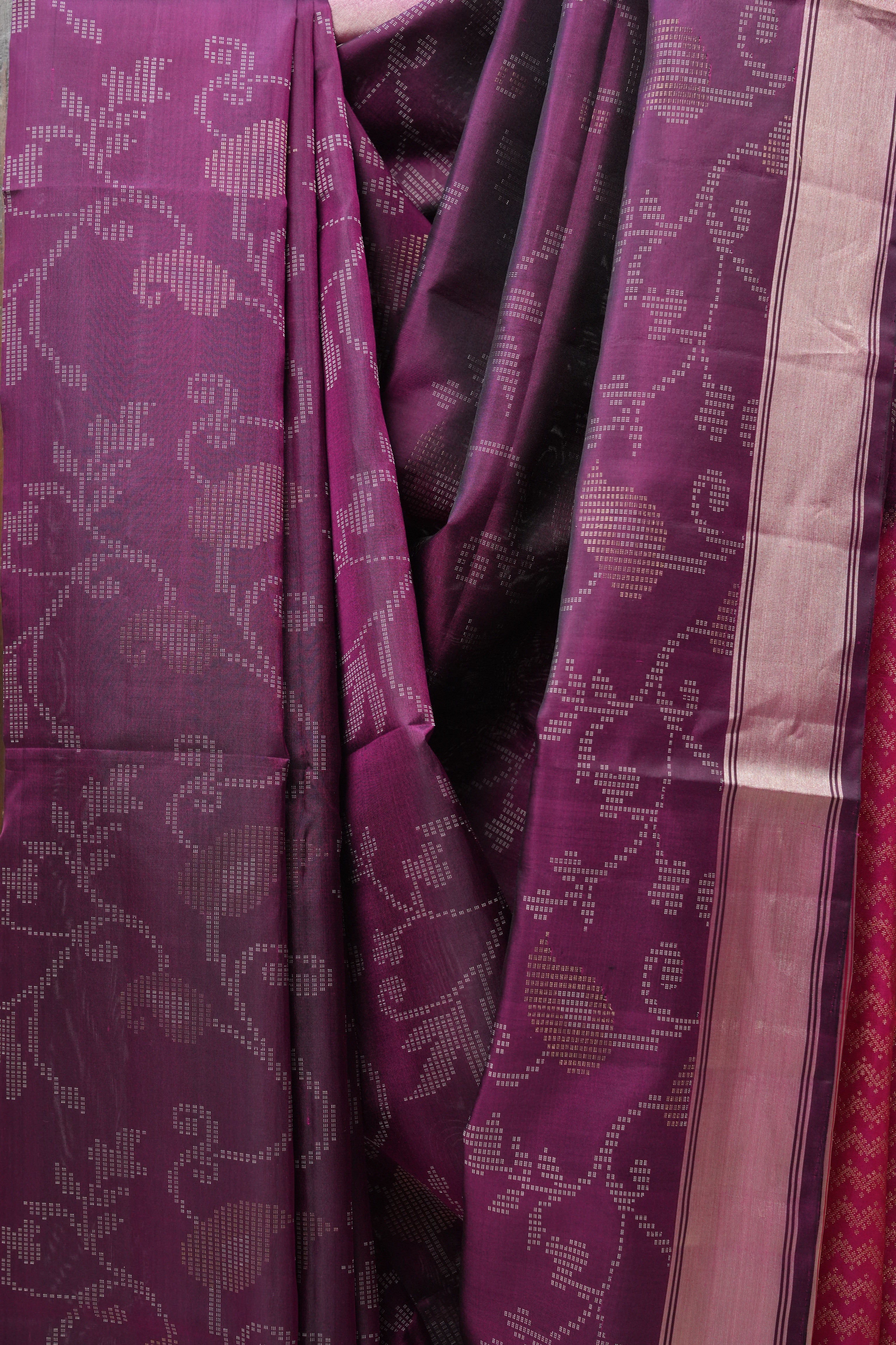 Purple Soft Silk Saree - SRPSSS262
