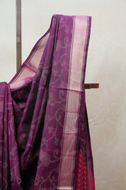Purple Soft Silk Saree - SRPSSS262