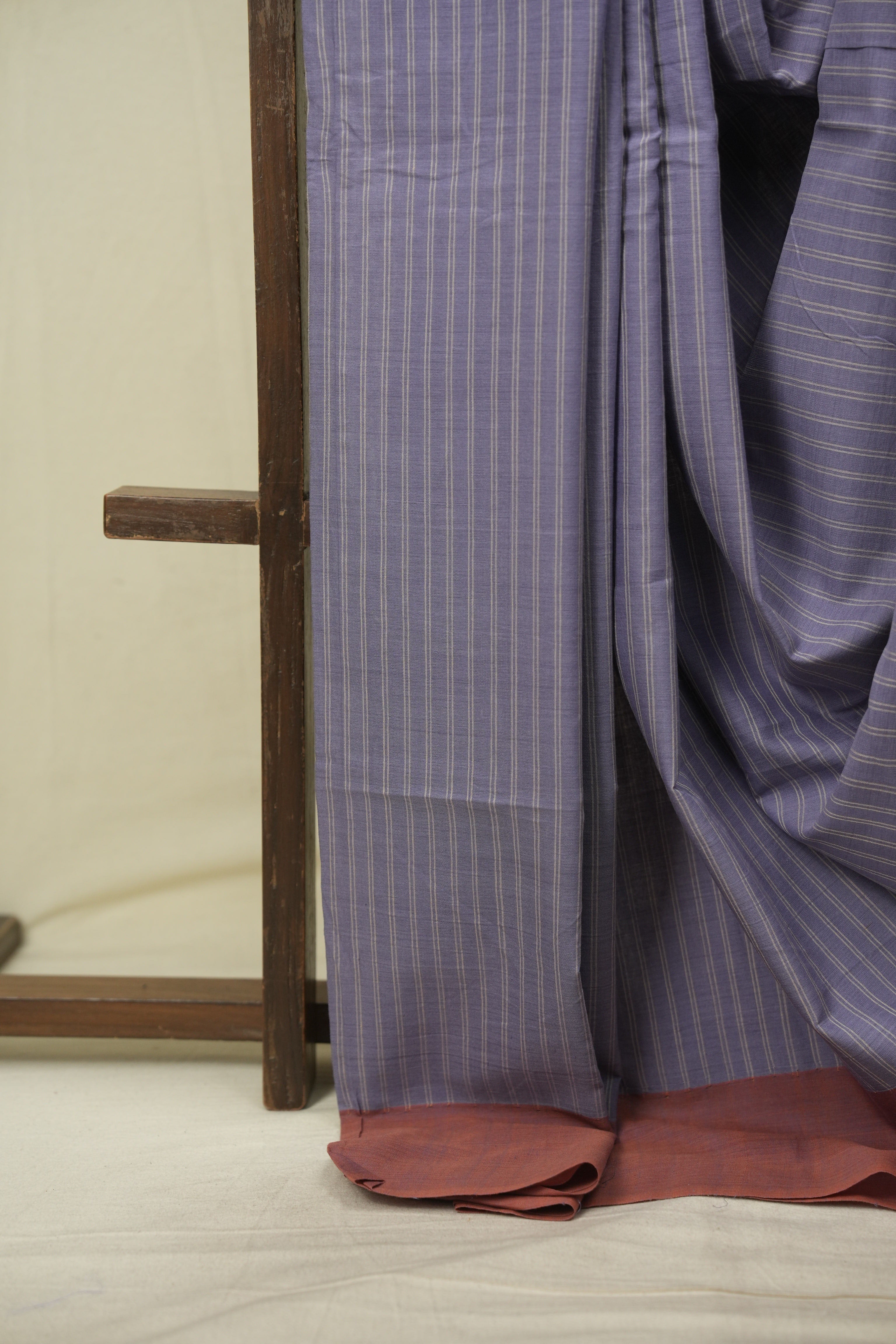 Lavender Cotton Ilkal Saree - SRLCIS1052