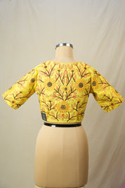 Yellow Cotton Blouse - SRYCB30