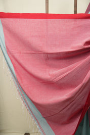 Aqua Bengal Cotton Saree - SRABCS188