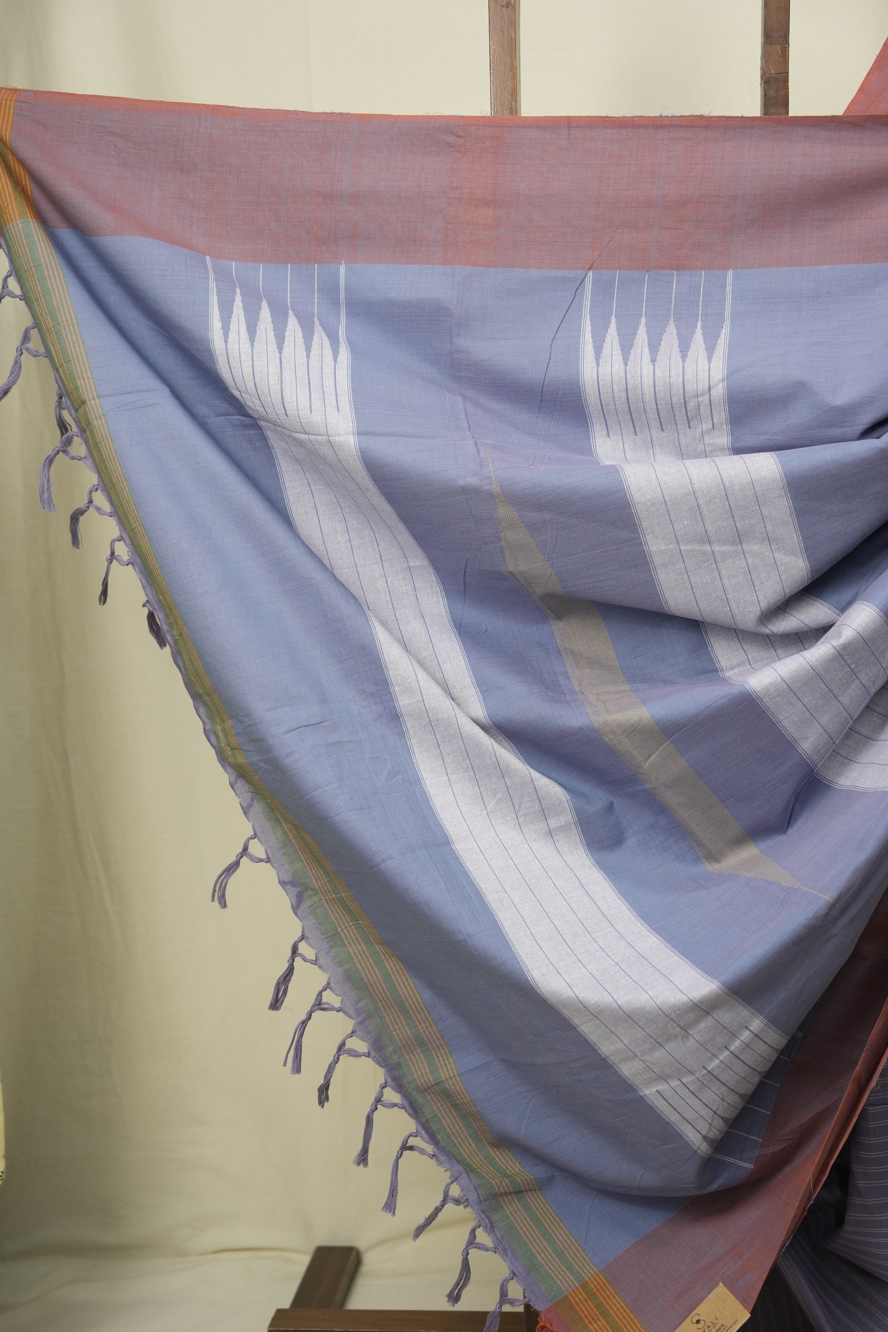 Lavender Cotton Ilkal Saree - SRLCIS1052