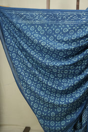 Blue HBP Cotton Saree - SRBCS3701