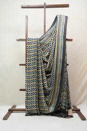 Multicolor HBP Modal Silk Saree - SRMMSS348