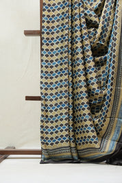 Multicolor HBP Modal Silk Saree - SRMMSS348