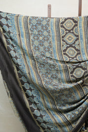 Multicolor HBP Modal Silk Saree - SRMMSS348