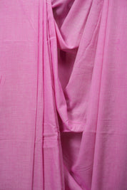 Pink Bengal Cotton Saree - SRPBCS193