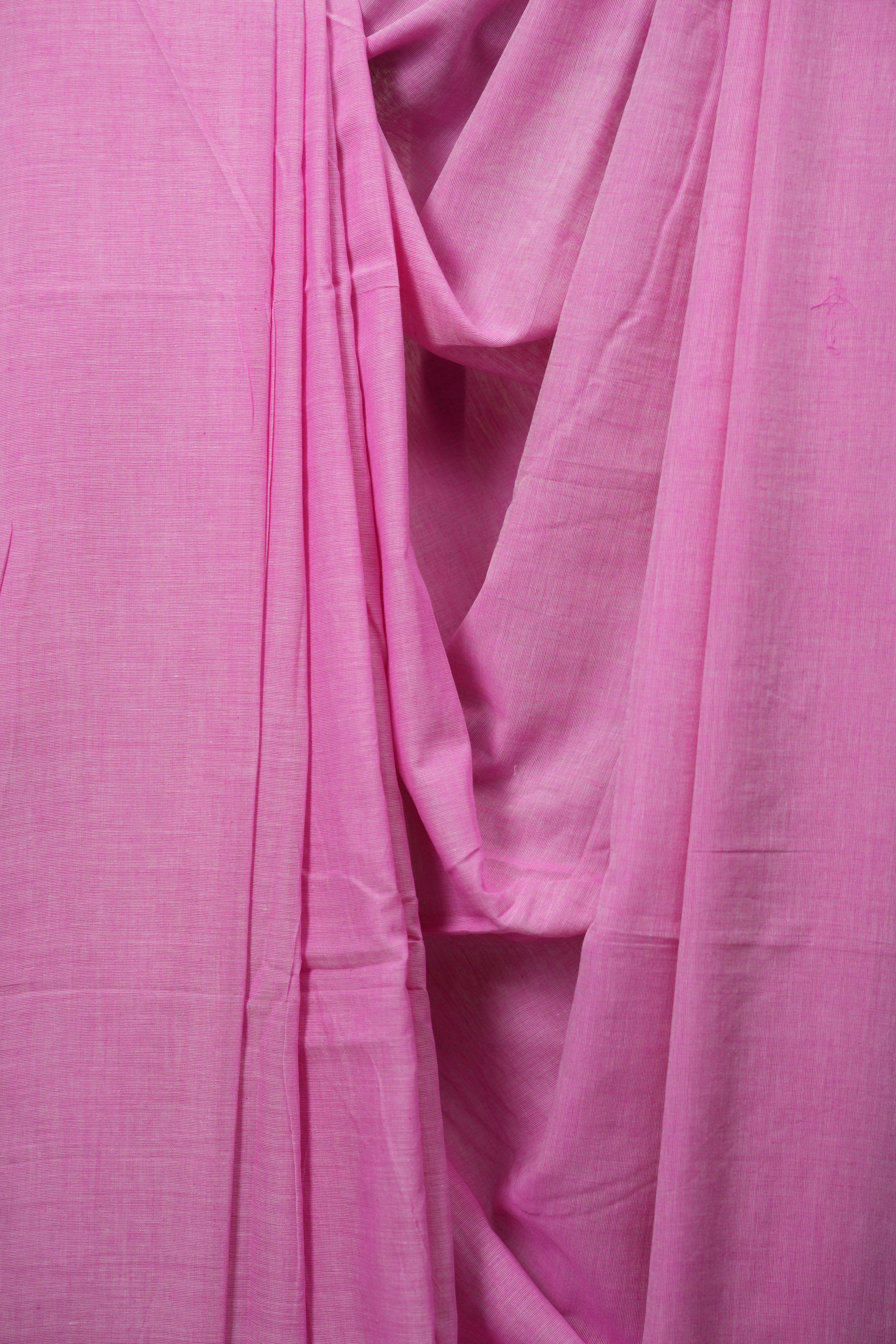 Pink Bengal Cotton Saree - SRPBCS193