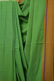 Green Cotton Ilkal Saree  - SRGCIS707