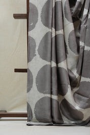 Grey HBP Modal Silk Saree - SRGMSS352