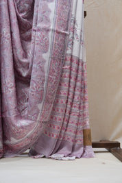 Dusty Pink HBP Modal Silk Saree - SRDPMSS325