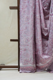 Dusty Pink HBP Modal Silk Saree - SRDPMSS325