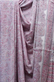 Dusty Pink HBP Modal Silk Saree - SRDPMSS325